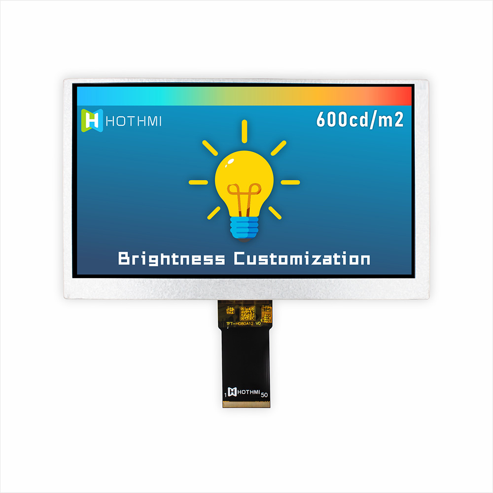8.0 inch 1024x600 TFT LCD Display with RGB Interface