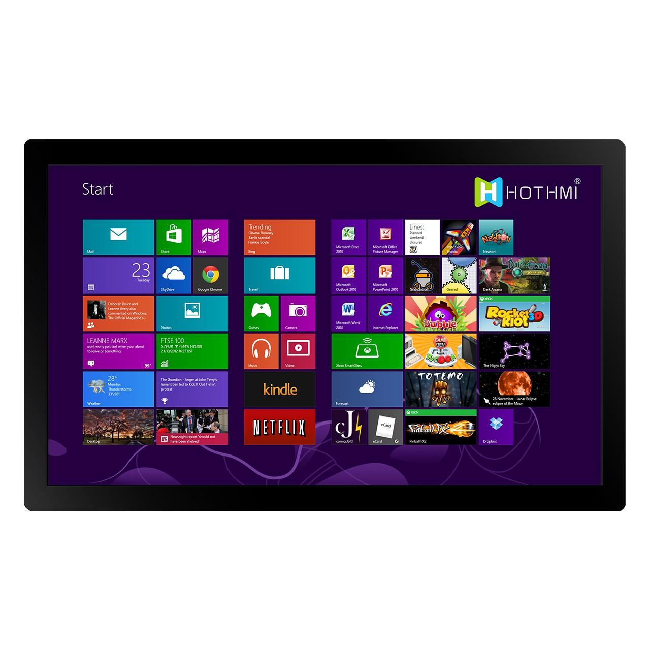 23.8 inch 1920x1080 capacitive touch TFT display module