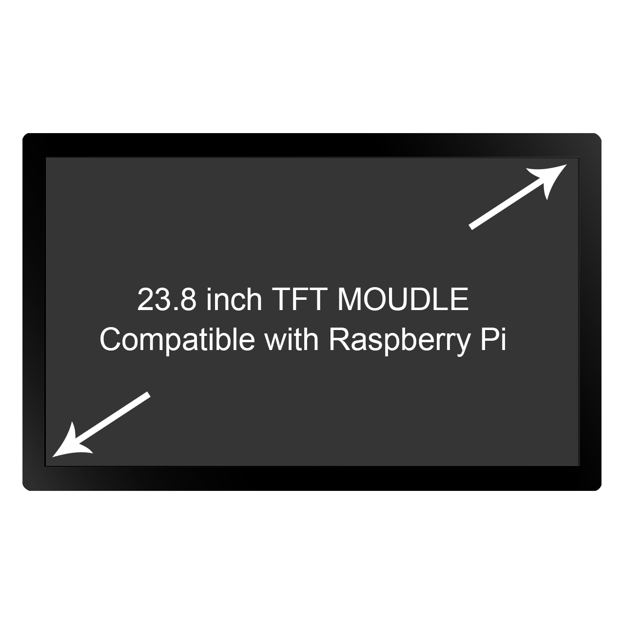 23.8 inch 1920x1080 capacitive touch TFT display module