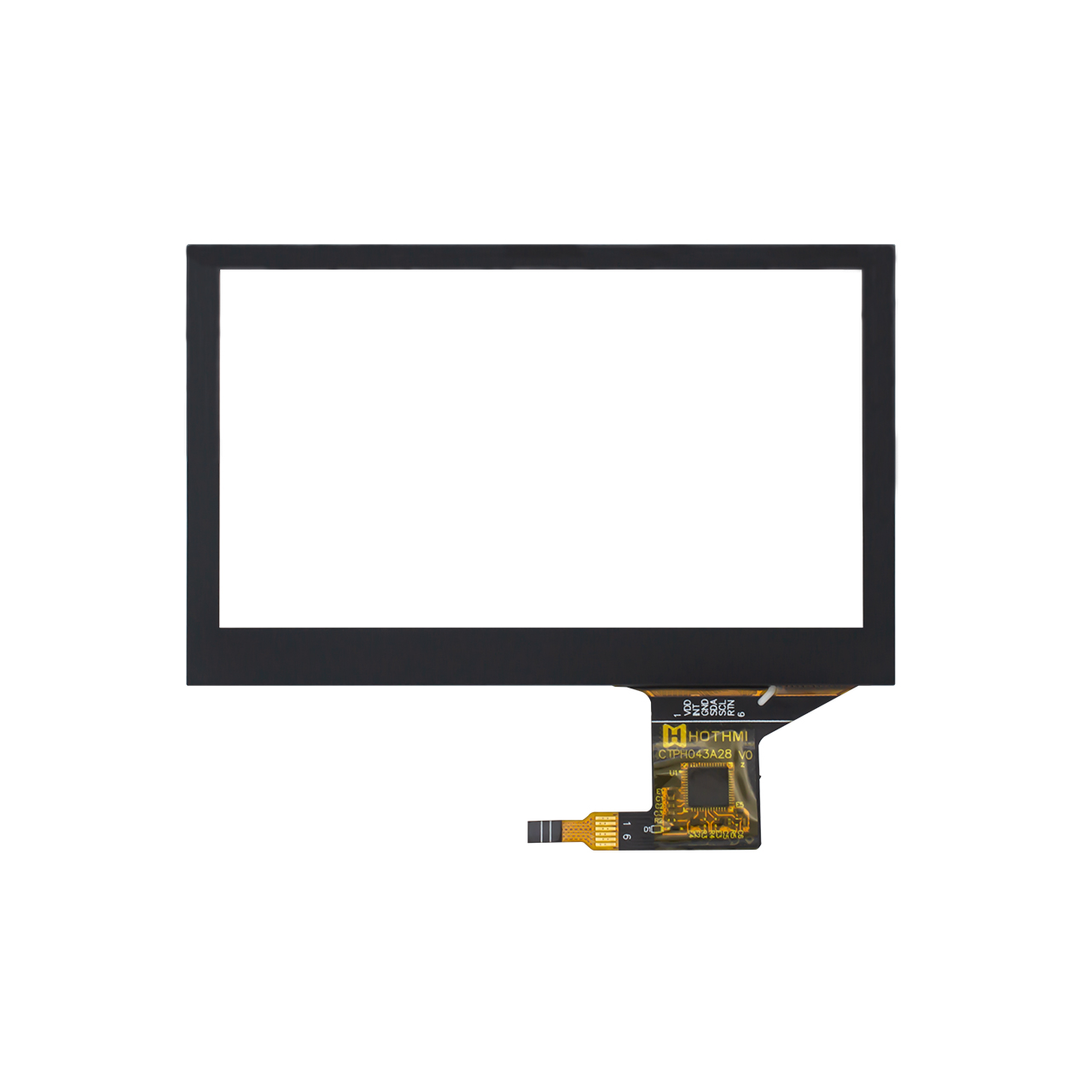 4.3 Inch Capacitive Touchscreen With GT911 Controller I2C Interface