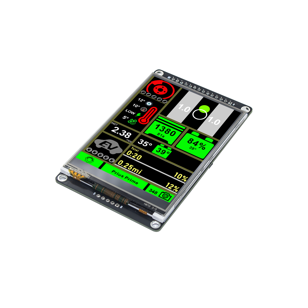 3.2" IPS TFT LCD Display Module | SPI Interface With ST7789 With resistive touch