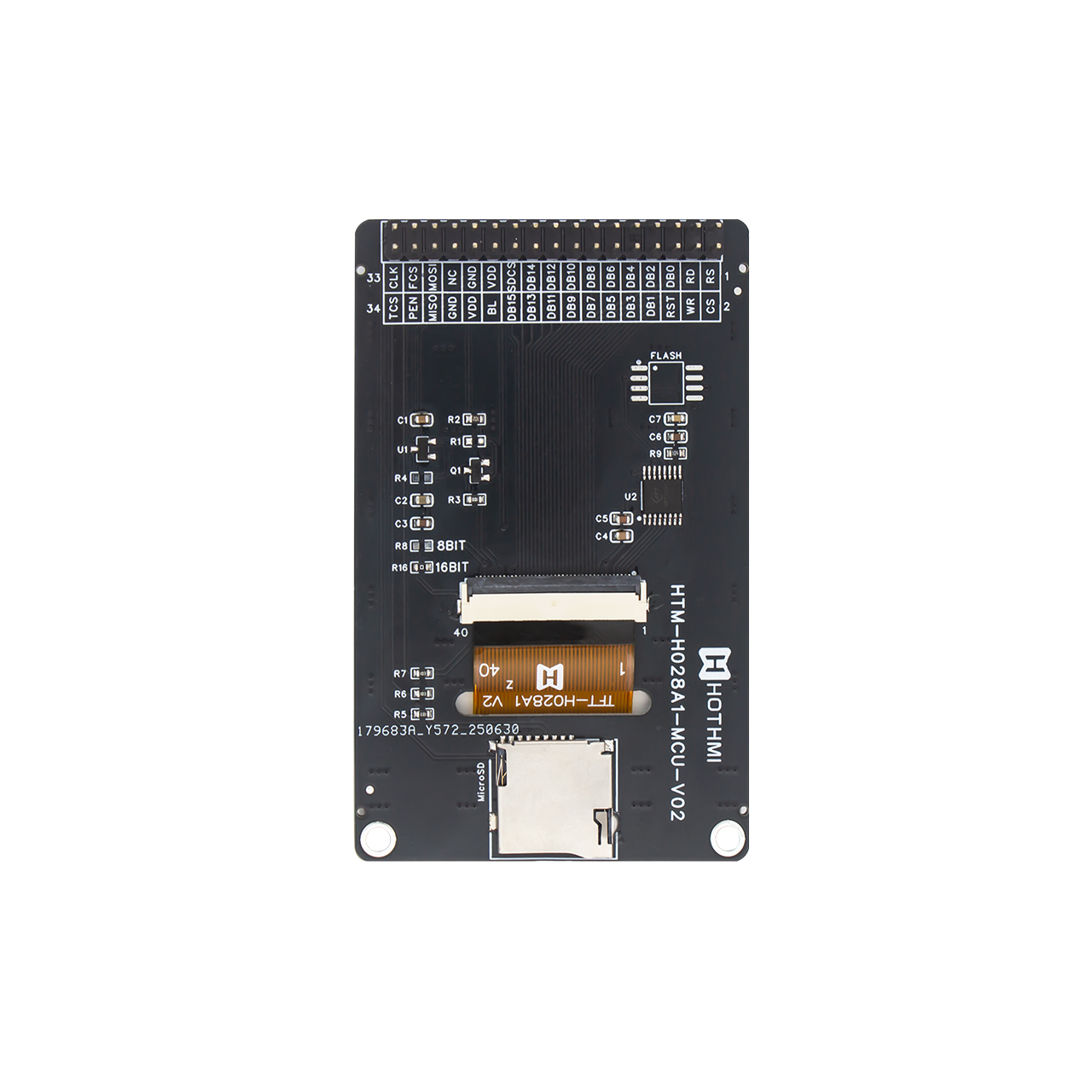 2.8 Inch TFT LCD Display With RTP For Arduino