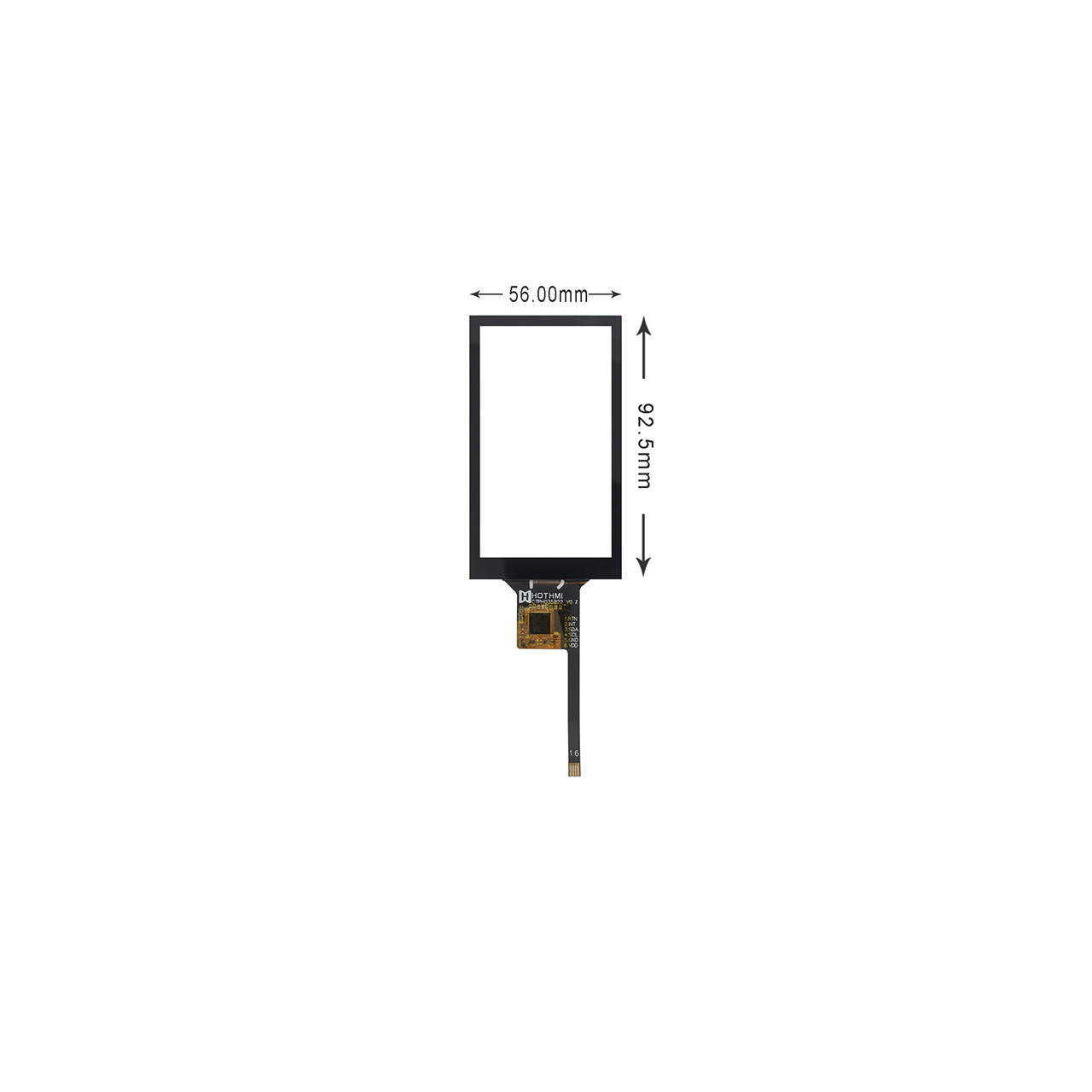 3.5" CTP With GT911 Controller I2C Interface