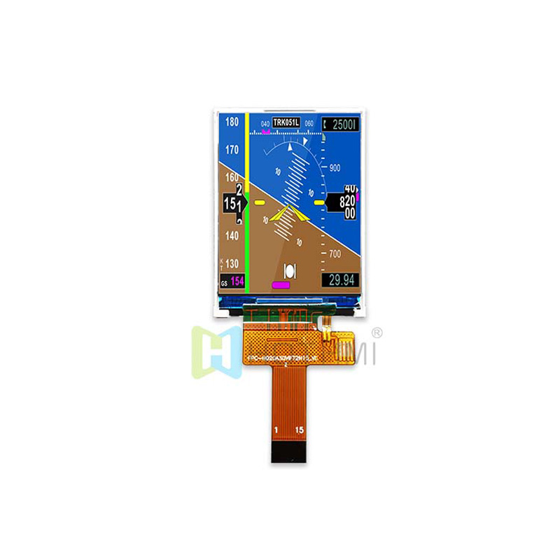 2.0 inch MIPI IPS 240x320 high brightness TFT LCD display JD9852 Android